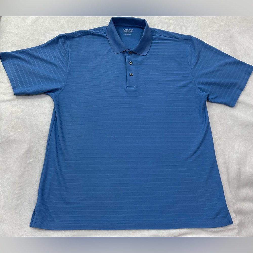 Roundtree & Yorke Classic Blue Polo Shirt